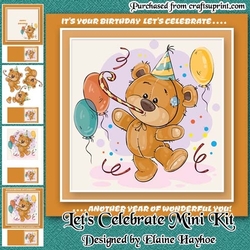Lets Celebrate Birthday Mini Kit