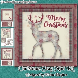 Christmas Stag Mini Kit
