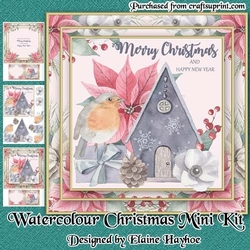 Watercolour Christmas Mini Kit