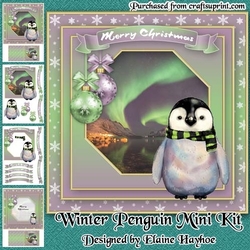 Winter Penguin Mini Kit