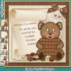 Chocolate Lover Bear Mini Kit