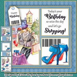 Shopping Birthday Mini Kit