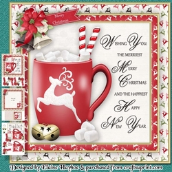 Red Reindeer Mug Mini Kit