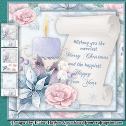 Christmas Scroll Mini Kit