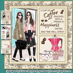 Friends & Coffee Birthday Mini Kit