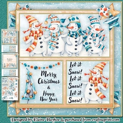 Dancing Snowmen Mini Kit