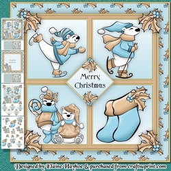 Polar Bear Xmas Mini Kit