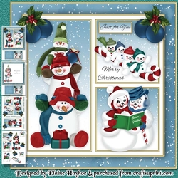 Jolly Snowmen Mini Kit