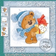 Xmas Teddy With Gift Mini KIt