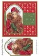 Art Deco Christmas Card Front 1