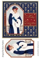 Art Deco Christmas Card Front 6