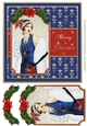 Art Deco Christmas Card Front 8