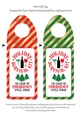 In Case of Emergency Wine Bottle Tags
