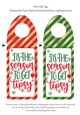 To Get Tipsy Wine Bottle Tags