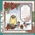 Christmas Bullfinches Mini Kit