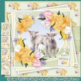 Spring Lambs Flowers and Lace Mini Kit