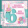 Unicorn Age 6 Mini Kit