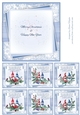 6inch Snowmen Insert