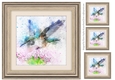 Pretty Bird 8x8 Card Front / Topper