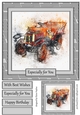 Car 9 8x8 Card Front Topper