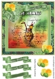 Blue Hawaii 8x8 Card Front Topper