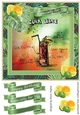Cuba Libre 8x8 Card Front Topper