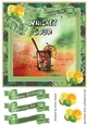 Whiskey Sour 8x8 Card Front Topper