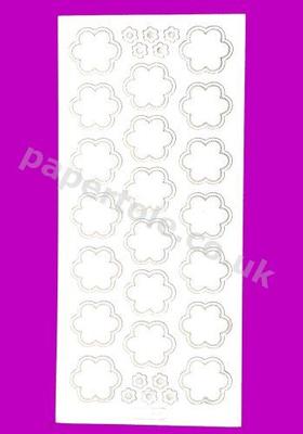 Flower Heads Gold 36