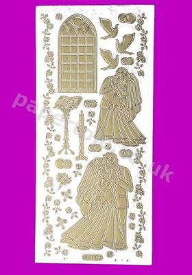 Bride and Groom - Church 116