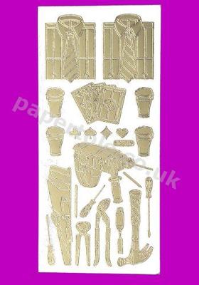 Men - Drill - Shirt - Cards - Beer 130