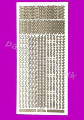 Borders 13 152 Peel Off Sticker