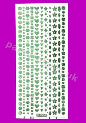 Hologram Small Shapes 260 Peel Offs