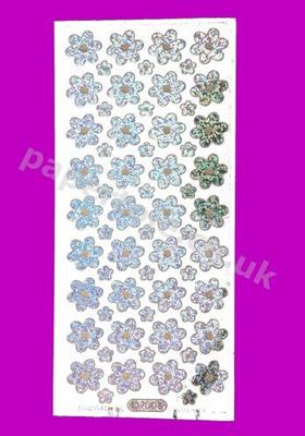 Flowers - Silver 346