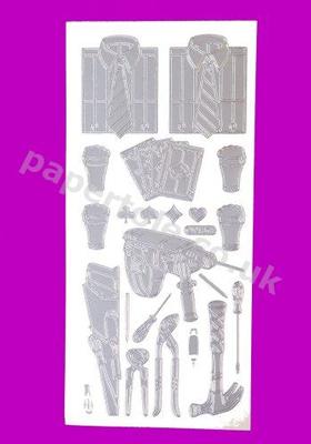 Men - Drill - Shirt - Cards - Beer 432