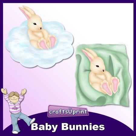 Baby Bunnies Clip Art