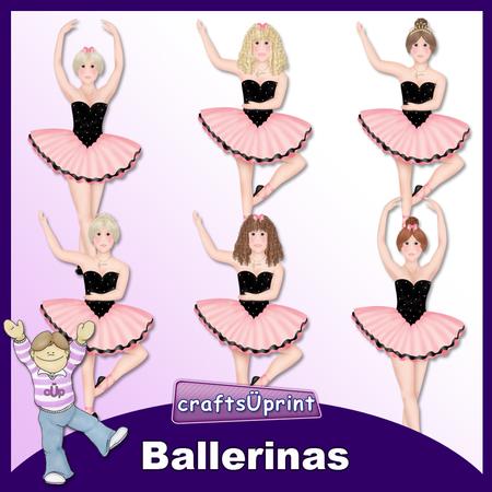Ballerinas Clip Art