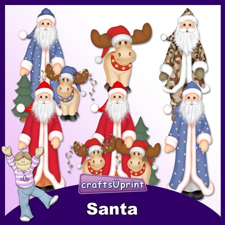 Santa Clip Art