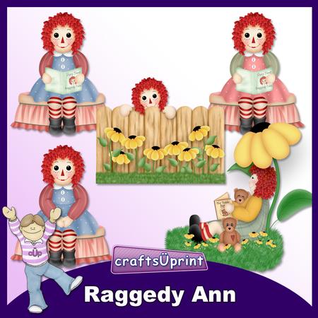 Raggedy Ann Clip Art