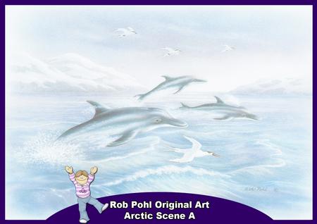 Rob Pohl Original Art Arctic Scene A
