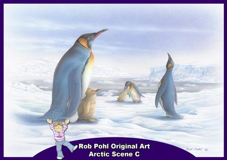 Rob Pohl Original Art Arctic Scene C