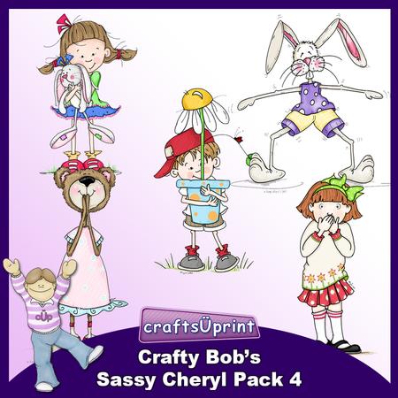Crafty Bob's Sassy Cheryl Pack 4