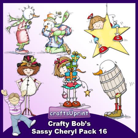 Crafty Bob's Sassy Cheryl Pack 16