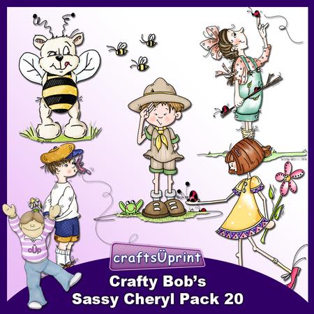 Crafty Bob's Sassy Cheryl Pack 20