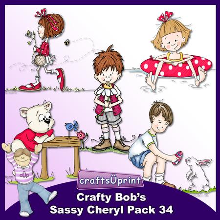Crafty Bob's Sassy Cheryl Pack 34