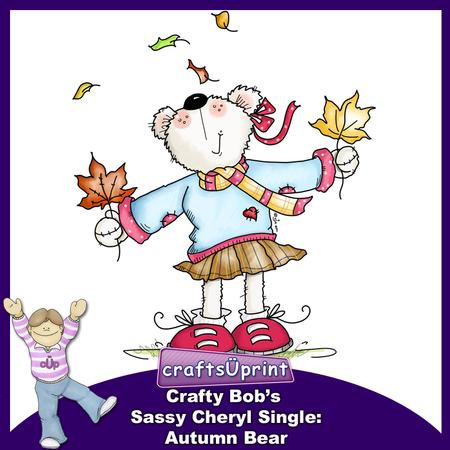 Crafty Bob's Sassy Cheryl Single: Autumn Bear