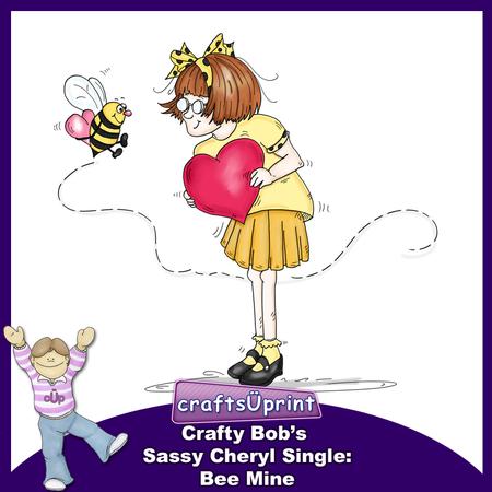 Crafty Bob's Sassy Cheryl Single: Bee Mine