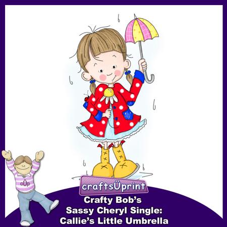 Crafty Bob's Sassy Cheryl Single: Callies Little Umbrella