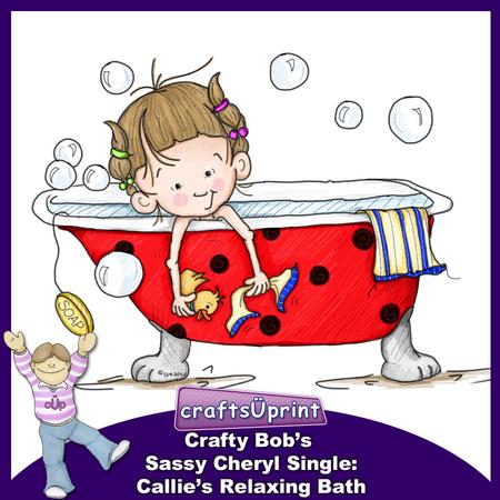 Crafty Bob's Sassy Cheryl Single: Callies Relaxing Bath