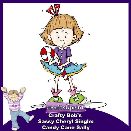 Crafty Bob's Sassy Cheryl Single: Candy Cane Sally