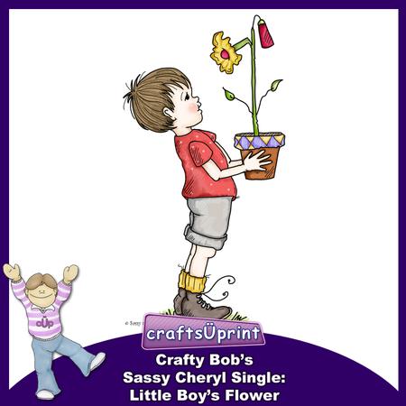 Crafty Bob's Sassy Cheryl Single: Little Boys Flower